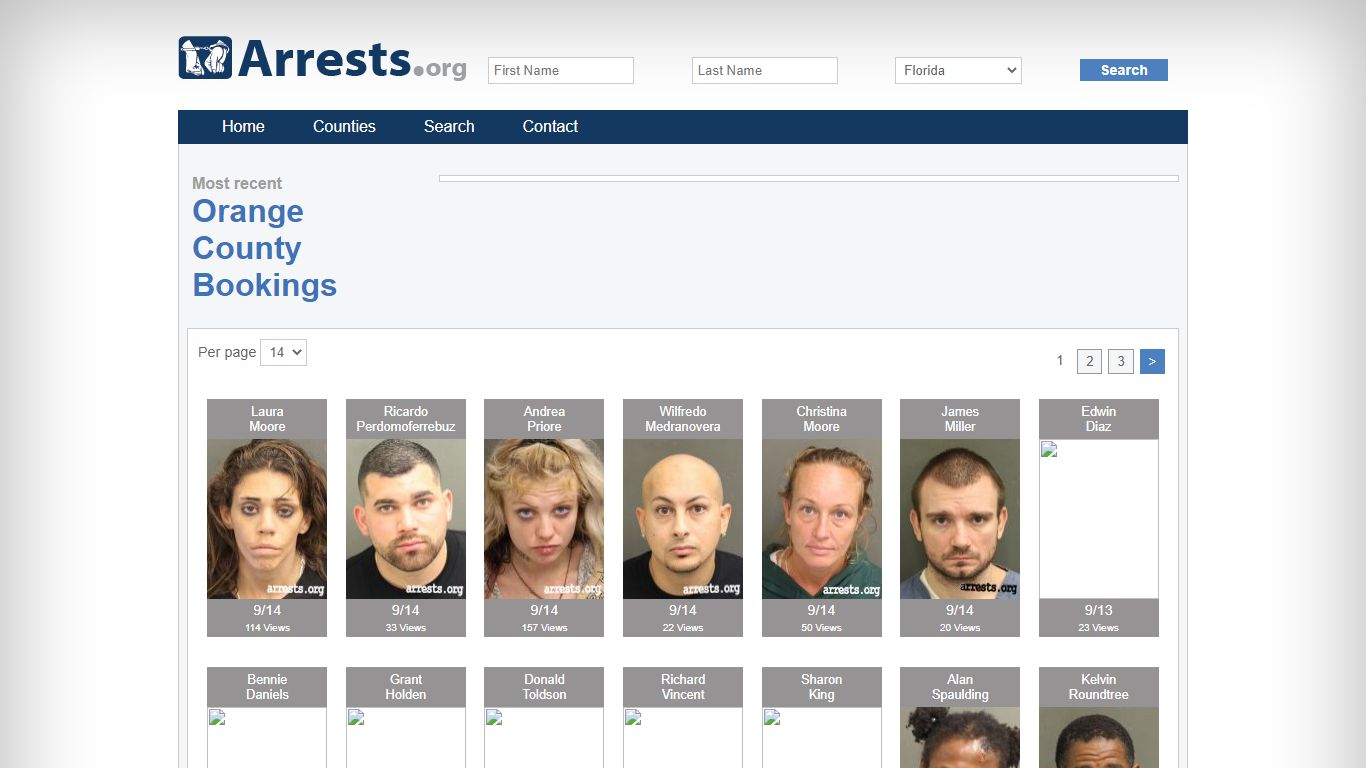 Orange County Arrests and Inmate Search